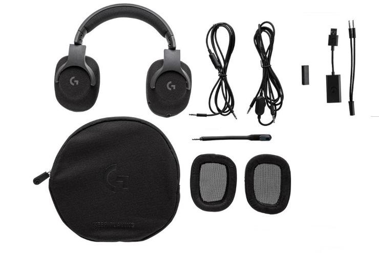 AUDIFONOS CON CABLE GAMER NEGRO G433